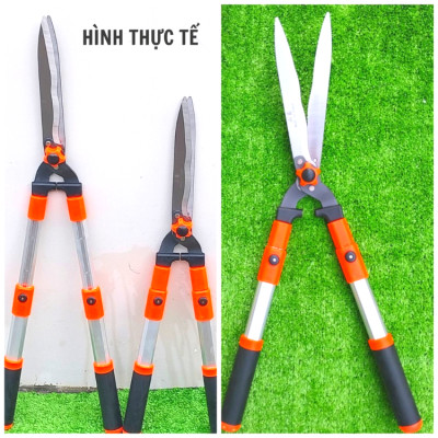 Kéo cắt cỏ kéo xén hàng rào,kéo tỉa cành trên cao Japan dài 95cm- Thiết kế tăng giảm thông minh