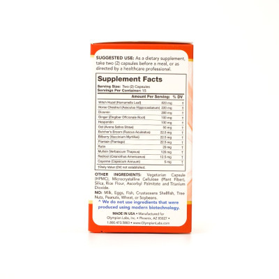 Viên Uống Hỗ Trợ Điều Trị Trĩ, Táo Bón B-Mass Olympian Labs Mỹ 30 Viên