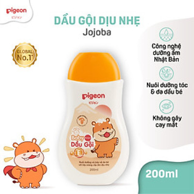 Sữa Tắm/Gội Pigeon Jojoba / Hoa Hướng Dương 200ml - Bao bì mới 2024