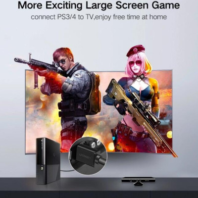 Ugreen UG10112HD104TK 20M màu Đen Cáp tín hiệu HDMI chuẩn 1.4 hỗ trợ phân giải 4K * 2K - HÀNG CHÍNH HÃNG