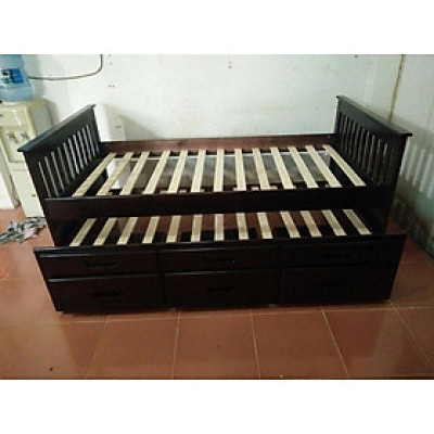 Giường hộp 2 tầng có ngăn kéo  DP92