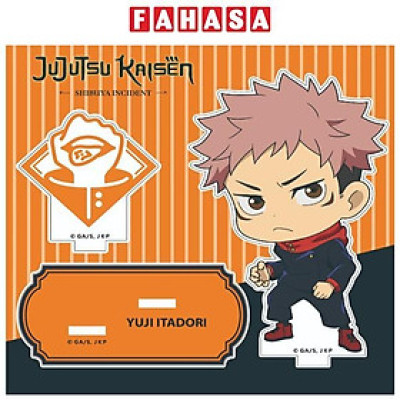 Đồ Chơi Mô Hình Chibi Acrylic Jujutsu Kaisen - Yuji Itadori