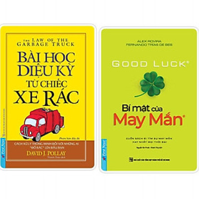 Combo Bài Học Diệu Kỳ Từ Chiếc Xe Rác (Khổ Nhỏ) + Bí Mật Của May Mắn (Khổ Nhỏ) - Bản Quyền