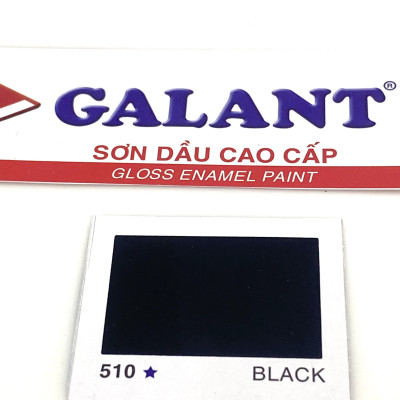 Sơn dầu Galant màu Black 510 375ml