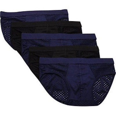 Bộ 5 Quần Lót Nam Nhật Thông Hơi Cao Cấp (Giao Màu Ngẫu Nhiên)