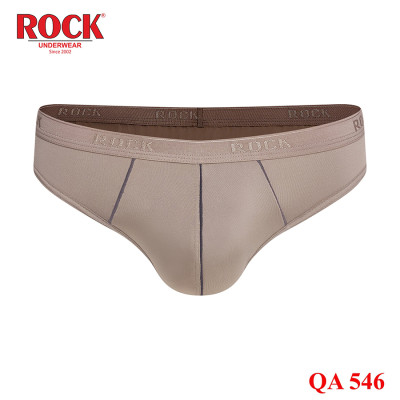 QA-546. Quần lót nam cao cấp ROCK mát lạnh QA-546, form thấp trên nền chất liệu thun lạnh (microfiber)