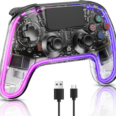 Gamepad Tay Game Không dây Bluetooth P69 RGB cho máy tính - điện thoại - máy tính bảng - hàng nhập khẩu