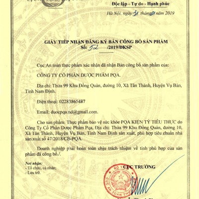 Kiện Tỳ Tiêu Thực PQA Giúp Giảm Các Triệu Chứng Ra Mồ Hôi Trộm, Hỗ Trợ Cho Trẻ Hay Ăn Chóng Lớn Hộp 125ml