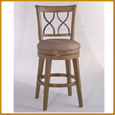 Ghế bar Tundo gỗ cao su màu vàng mặt nệm