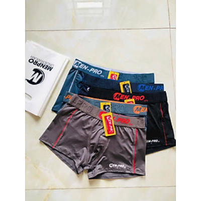 Combo 5 Quần Lót Đùi Nam Boxer Thun Lạnh Menpro MP3 – Hàng Cao Cấp