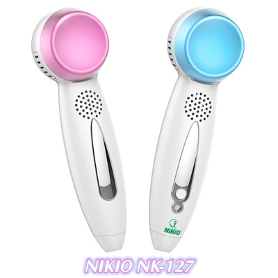 Máy massage mặt Nikio NK-127 - Điện di tinh chất, massage nóng lạnh trẻ hóa da mặt