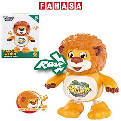 Đồ Chơi Robot Tự Động - Sư Tử Vui Nhộn - Vecto VT9042C