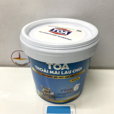 Sơn phào chỉ cho trần nhà Toa thoải mái lau chùi màu C- 7407 _1L