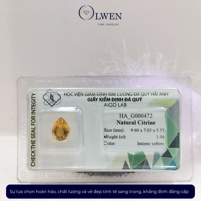 Viên đá thạch anh vàng (Citrine) thiên nhiên_HA-G000472