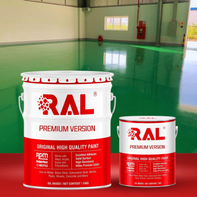 Sơn sàn chịu mài mòn (trung gian) RAL RAFLOOR  ARMOR MIO - 5KG