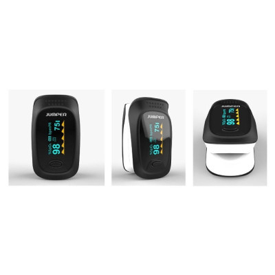 Máy đo nồng độ oxy máu SPO2 và nhịp tim, chỉ số PI Jumper JPD-500D (Chứng nhận FDA hoa kỳ)