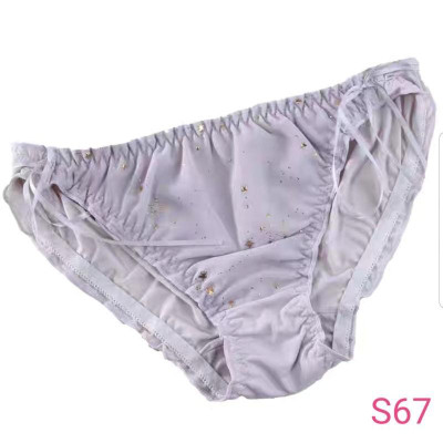 Combo 5 Quần Lót Nữ Lụa Tơ Công Chúa S67 – Mềm Mịn, Họa Tiết Ngôi Sao, Dây Rút
