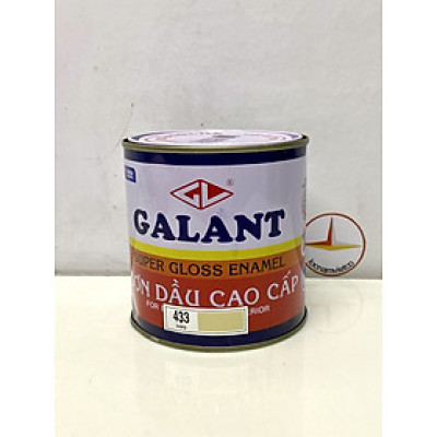 Sơn dầu Galant màu vàng Ivory 433 _ 0.8L