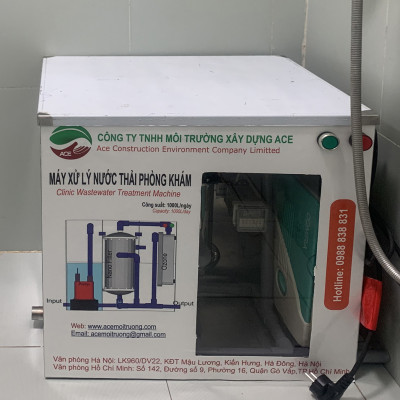 (Hàng chính hãng) Máy lọc nước thải Litero ACE1000I xử lý nước thải Phòng khám chuyên khoa phụ sản công nghệ oxy hoá bậc cao kết hợp lọc nano và than hoạt tính 1 bộ