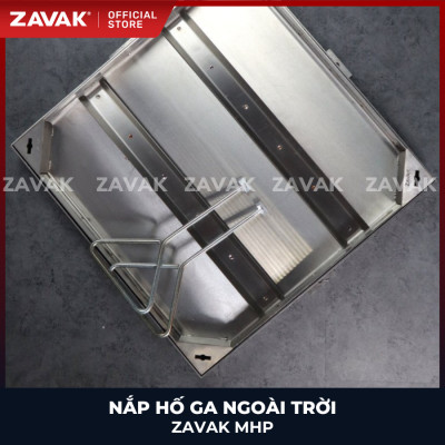 Nắp hố ga lát đá ZAVAK MHP-AA60 KT60x60cm/ lát đá 2cm/ inox 304