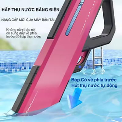 Máy Phun Nước Đồ Chơi Chạy Pin MK401 - Hàng chính hãng