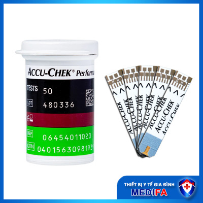Hộp 50 Que Thử Đường Huyết ACCU-CHEK Performa