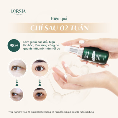 Tinh chất tái tạo và trẻ hóa da vùng mắt L’Orsia Cosmétique Autophagy Activating 30ml