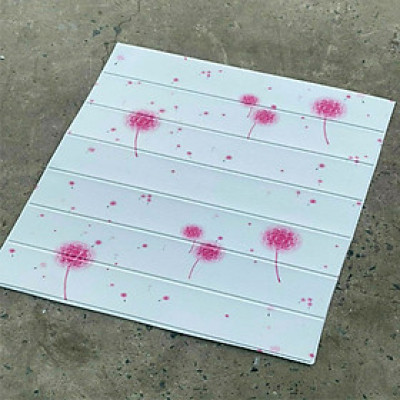 Bộ 10 Tấm Xốp Dán Tường Vân Gỗ Cách Âm, Chống Va Đập, Bền Đẹp, Sang Trọng 