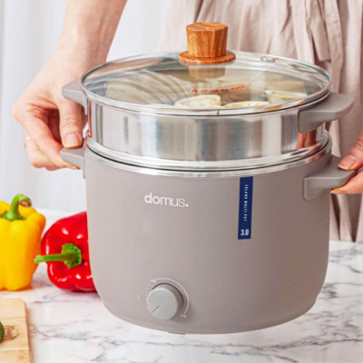 Nồi lẩu hấp mini Corelle Made in Korea dung tích 3 Lít Hàng chính hãng