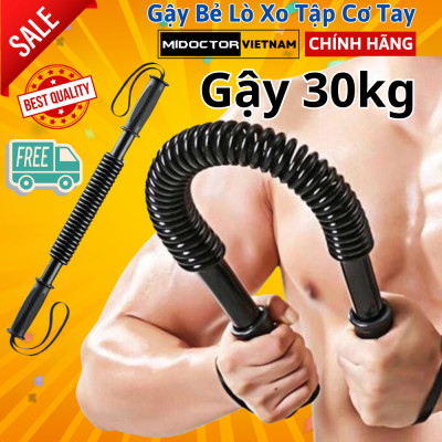 Gậy bẻ lò xo 5kg 10kg 20kg Dành Cho Bé Trẻ Em 30kg 40kg 50kg 60kg 100kg tập cơ tay - Hãng miDoctor