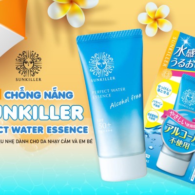 Essence Chống Nắng Bảo Vệ Toàn Diện SunKiller Kissme Perfect Water Essence N 50 G