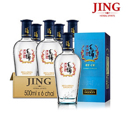 Thùng rượu MAOPU kiều mạch đen 42% Vol 500ml/ 6 hộp tặng 3 túi đựng