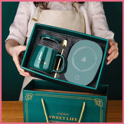 Đế Hâm Nóng Cốc Cafe, Trà , Sữa – Thiết Kế Thông Minh, Đa Năng Tiện Lợi