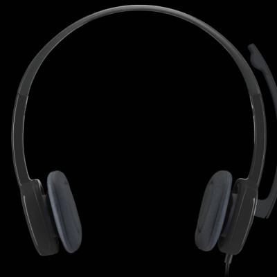 Tai nghe chụp tai có micro Logitech H151 (Đen) - Hàng Chính Hãng