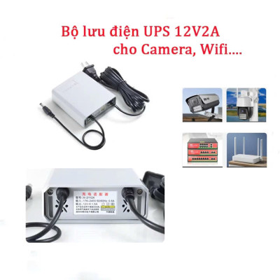 Nguồn Pin Sạc Dự Phòng Cho Wifi và Camera 5V-12V Hàng Cao Cấp Tiện Lợi Khi Mất Điện, ĐỒNG HỒ TREO TƯỜNG , TRANG TRÍ NHÀ CỬA