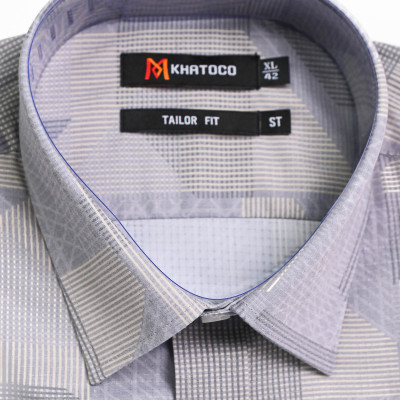 Áo sơ mi tay ngắn Khatoco