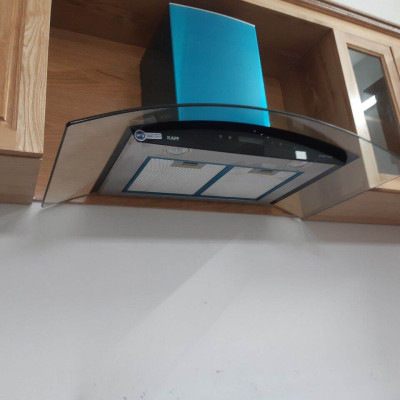 Máy hút mùi kính cong cảm ứng 900mm KAFF KF-GB029 - Hàng Chính Hãng