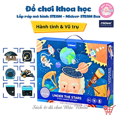 Đồ Chơi Khoa Học STEM Lắp Ráp Mô Hình Vũ Trụ - Mideer STEAM Hands-on Box (MD2146 / MD2127 / MD2144)