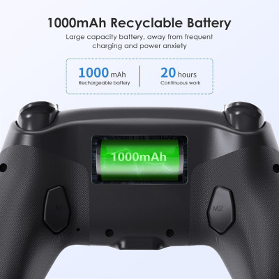Gamepad Tay Game Không dây Bluetooth P29 RGB cho máy tính - điện thoại - máy tính bảng hàng nhập khẩu