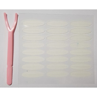 Sét 240 đôi miếng dán nhấn mí tạo mắt 2 mí (10 tấm) Kèm dụng cụ dính tiện lợi KM10
