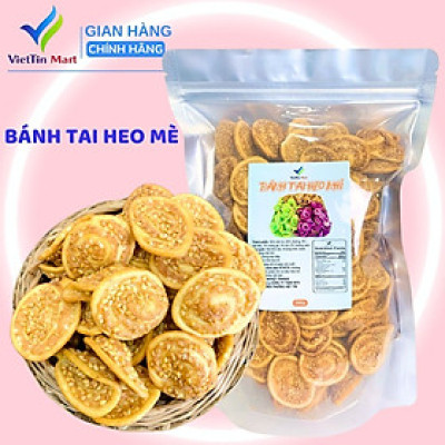 Bánh Tai Heo Mè Cốt Dừa 500g VietTin Mart