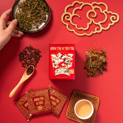 Combo 2 Sản Phẩm Bổ Khí Tăng Lực Hoàn và Trà Dưỡng Tâm An Thần Disan