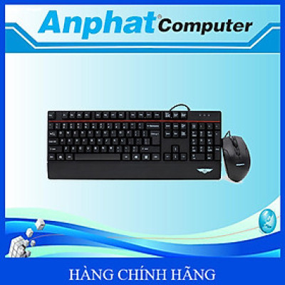 Bộ bàn phím chuột Newmen T260+ đen (USB) - Hàng Chính Hãng