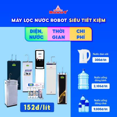 Máy Lọc Nước ROBOT Lọc R.O + UF Classy Pro 339WK-UR -Hàng chính hãng
