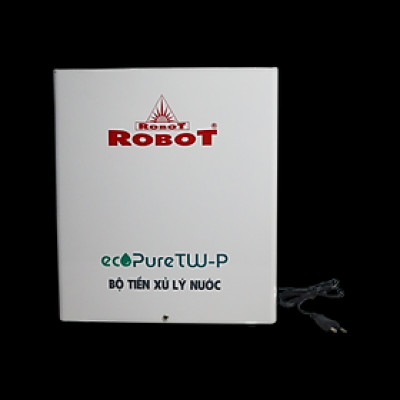 Bộ Tiền Xử Lý Nước ecoPureTWP 2 Cấp Lọc Có Bơm Tăng Áp 25W Dùng Cho Máy Lọc Nước Điện Giải - Hàng Chính Hãng