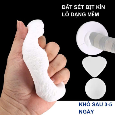 Set 10 Gói Xi Măng Dẻo Bịt Lỗ Điều Hòa, Hở Tường Nhà Chống Chuột, Chống Thấm Nước - HÀNG CHÍNH HÃNG MINIIN