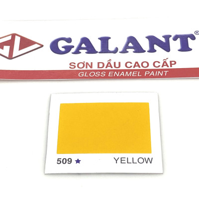 Sơn dầu Galant màu Yellow 509 _ 0.8L