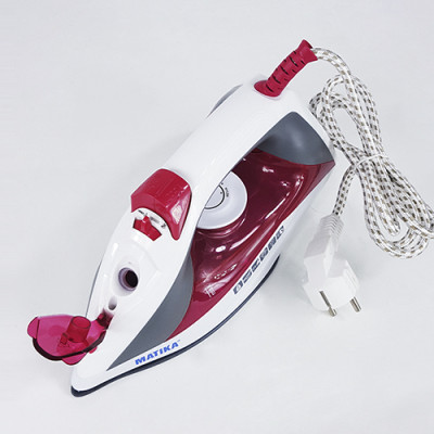 Bàn ủi hơi nước, bàn là hơi nước cao cấp Matika chọn phân loại, mặt đế phủ chống dính - màu ngẫu nhiên-Hàng chính hãng