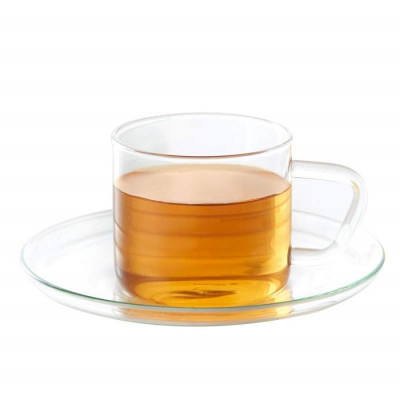 Bộ 6 cốc thuỷ tinh Nikko Chất liệu thuỷ tinh cao cấp Borosilicat với khả năng chịu nhiệt cực tốt (-40*C đến 560*C)