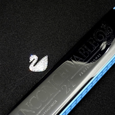 Kèn Harmonica Tremolo 24 lỗ Swan Inconceivable  SW24 Cơ Bản Key C